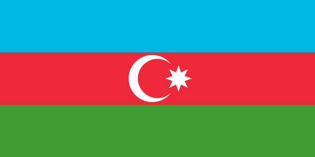 Drapeau : Azerbaïdjan