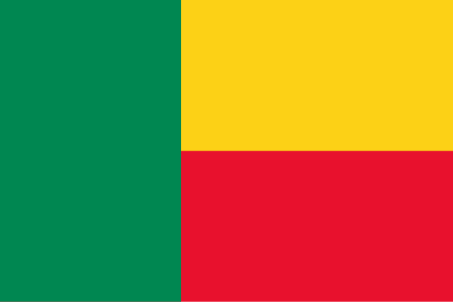 Drapeau : Bénin