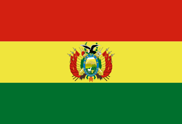 Drapeau : Bolivie