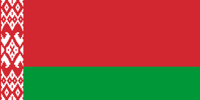 Drapeau : Biélorussie