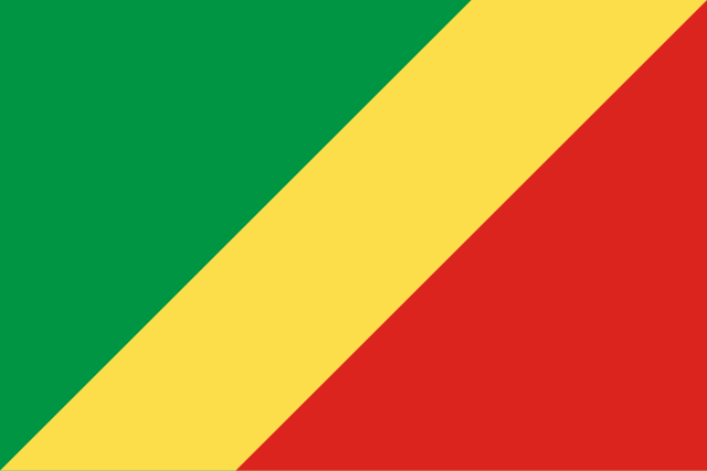 Drapeau : Congo-Brazzaville