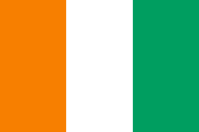 Drapeau : Côte d’Ivoire