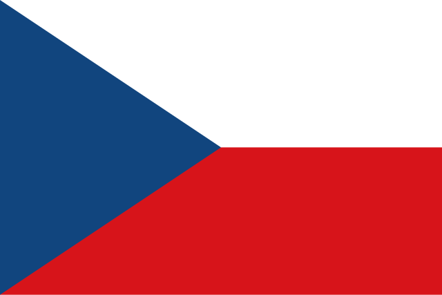 Drapeau : Tchéquie