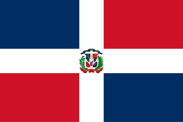 Drapeau : République dominicaine