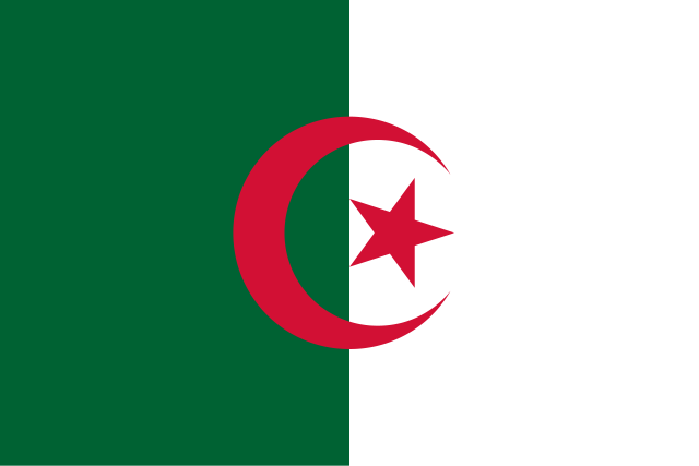 Drapeau : Algérie