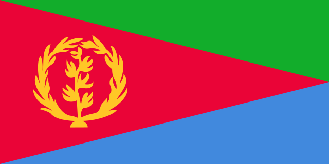 Drapeau : Érythrée