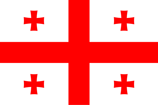 Drapeau : Géorgie