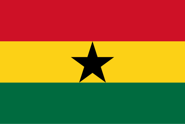 Drapeau : Ghana