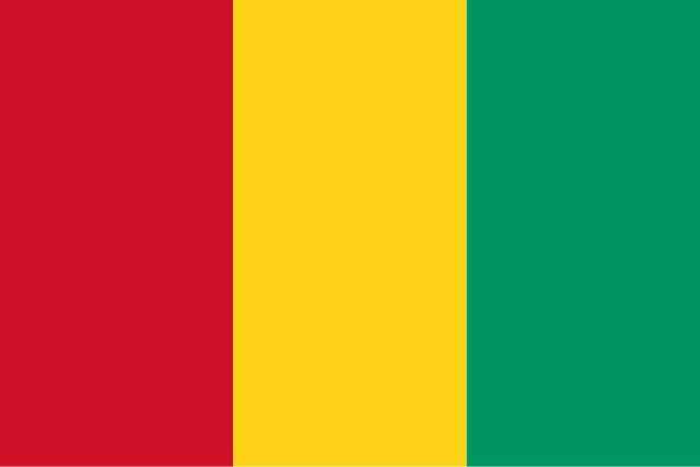Drapeau : Guinée
