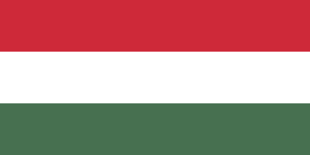 Drapeau : Hongrie