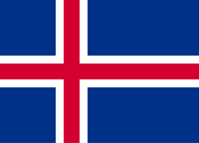 Drapeau : Islande