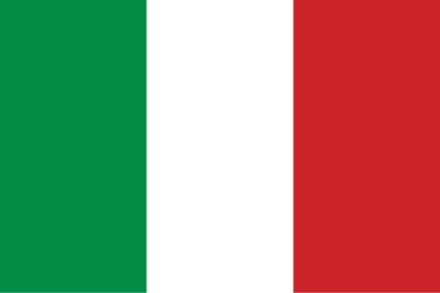 Drapeau : Italie