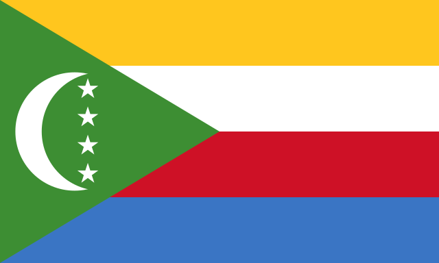 Drapeau : Comores