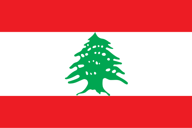 Drapeau : Liban