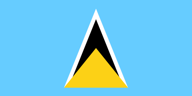 Drapeau : Sainte-Lucie