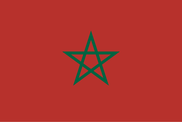 Drapeau : Maroc