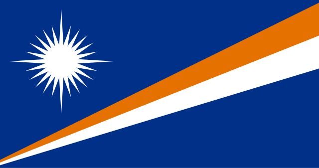 Drapeau : Îles Marshall