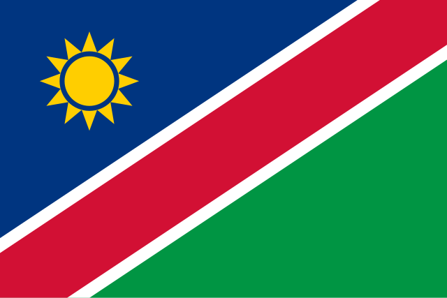 Drapeau : Namibie