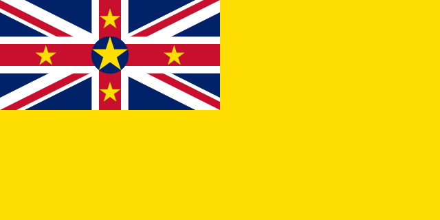 Drapeau : Niue