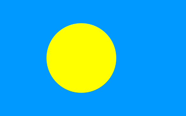 Drapeau : Palaos