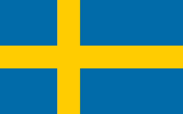 Drapeau : Suède