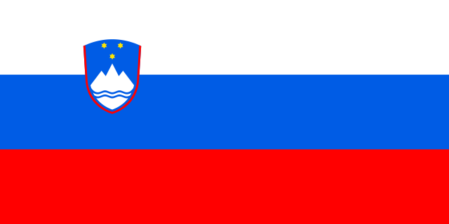 Drapeau : Slovénie