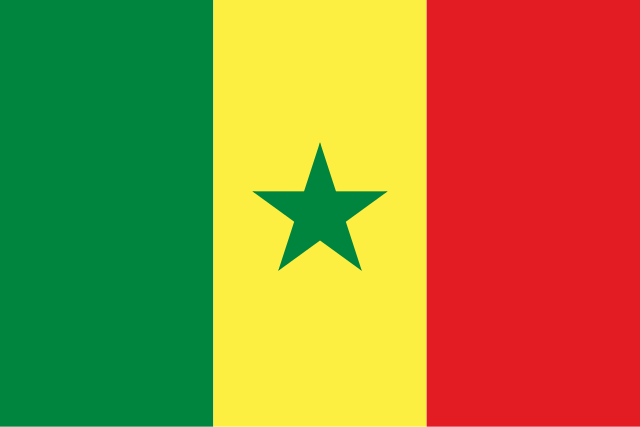 Drapeau : Sénégal