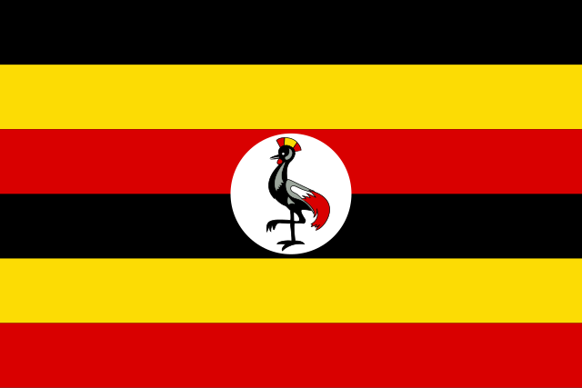 Drapeau : Ouganda