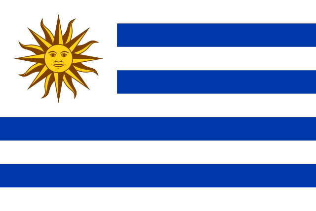 Drapeau : Uruguay