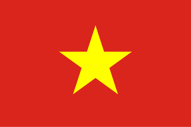 Drapeau : Viêt Nam