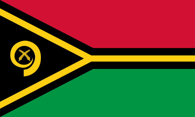 Drapeau : Vanuatu