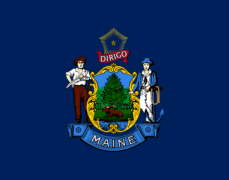 Maine – lippu